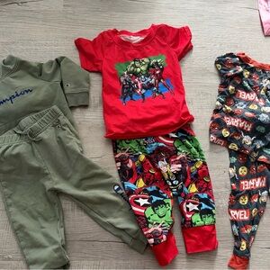Marvel Superhero Kids Set - Red, Green, and Black